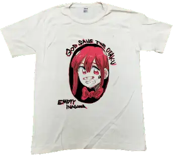 Jun Inagawa Empty Room 'God Save The Otaku' Anime Tee product photo