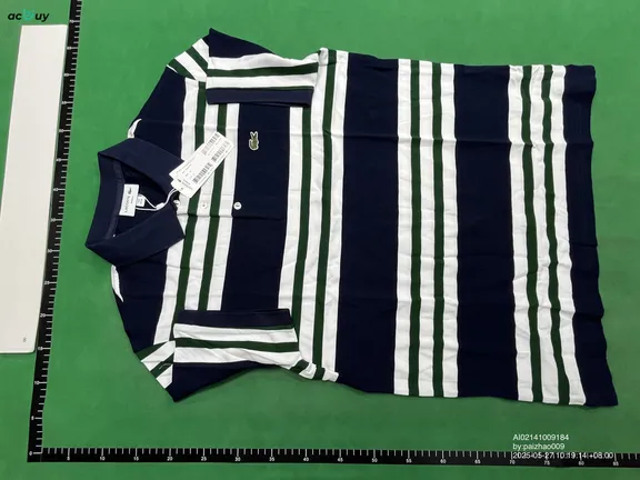 Lacoste Striped Polo (2 Variants) QC photo