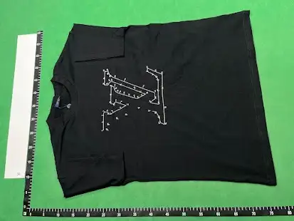 Louis Vuitton LV Stitch Print Tee QC photo