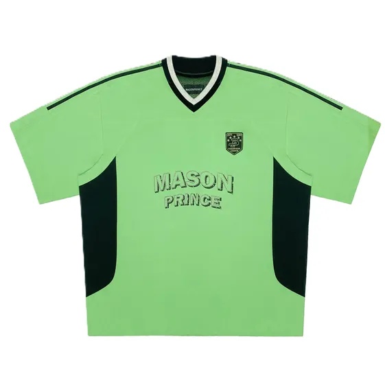 MASONPRINCE Lime Green Football Jersey product photo