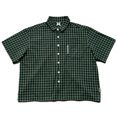 Mertra Plaid Shirt (Green) product photo
