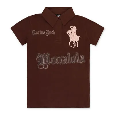 Mowalola x Cactus Jack Brown Polo product photo