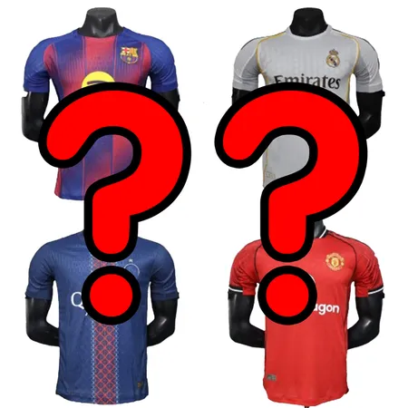 Mystery Player Edition Football Jerseys product photo