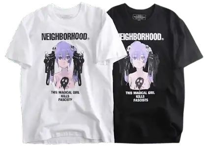 Neighborhood x Jun Inagawa This Magical Girl Kills Facists Tee product photo