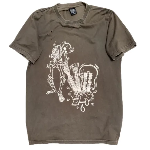 Number Nine Skeleton Guitarist Tee product photo