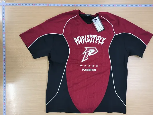 PEOPLESENSE Red Mesh Jersey QC photo