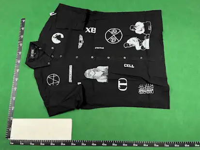 RAF Simons Consumed Button Up Shirt QC photo