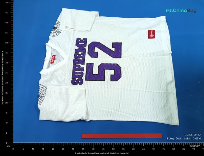 Supreme Spiderweb Football Jersey QC photo