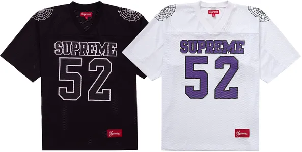 Supreme Spiderweb Football Jersey product photo
