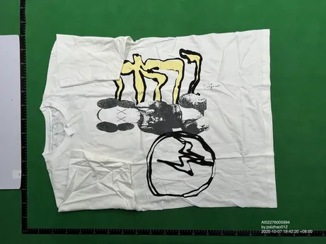 Travis Scott Cactus Jack x Kaws Fragment Tee QC photo