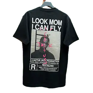 Travis Scott Look Mom I Can Fly Tee #2 product photo