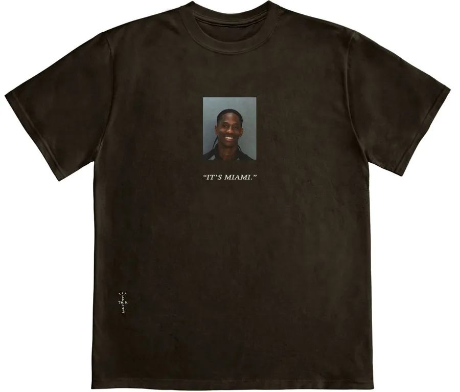 Travis Scott Mugshot Tee product photo