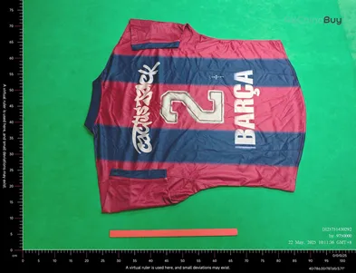 Travis Scott x FC Barcelona Retro Jersey QC photo