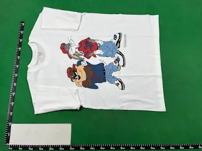 Vintage Bugs Bunny and Taz Tee QC photo