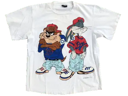 Vintage Bugs Bunny and Taz Tee product photo