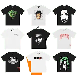Vlone Rapper Tees (112 Variants) product photo